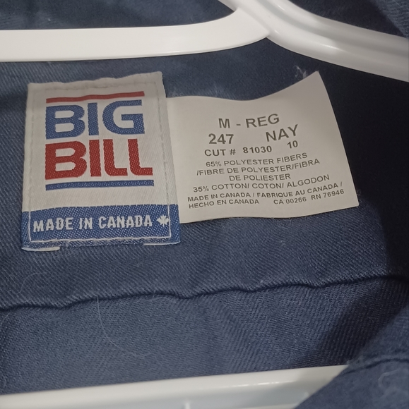 Big Bill Working button down shirt // Chemise de travail Big Bill - Picture 4 of 4